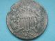 1864 Two 2 Cent Piece - Civil War Coin - Good Details Coins: US photo 1