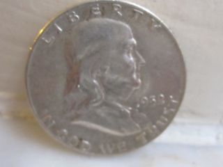 1952 Franklin Silver Half Dollar - photo