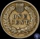 1902 Xf Indian Head Cent Penny 868 Small Cents photo 1