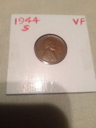 1944 S Lincoln Wheat Cent photo