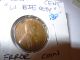 Rare Error 1957 P Lincoln Wheat Cent Stamped 