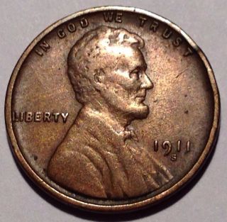1911 - S Lincoln Cent.  (1 Day) photo