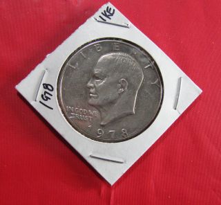 1978 - P Eisenhower Silver Dollars Coin Ike Silver Dollar Coin photo