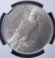 1923 Ngc Ms65 Liberty Peace Silver Dollar Bright Gem Dollars photo 2