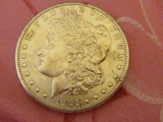 C123 1902 O Morgan Silver Dollar Coin Collectible Money photo