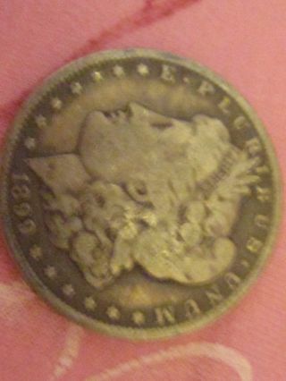 C119 1899 O Morgan Silver Dollar Circulated Coin Collectible Money photo