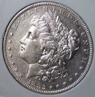 1882 - S Morgan Silver Dollar - Brilliant Uncirculated - Morgan Dollar photo