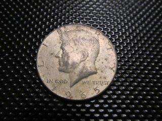 1965 40% Silver Kennedy Half Dollar photo