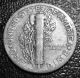 1935 Mercury Dime - 90% Silver Us - Business Circulated - Philadelphia Dimes photo 1