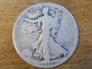 1918 P Walking Liberty Half Dollar G Good 50c Ref 21c photo