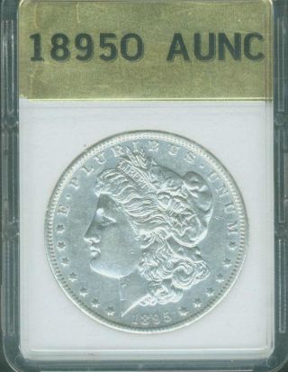1895 - O Morgan Dollar Almost Uncirculated Au / Unc ++ Make A Fair Offer photo