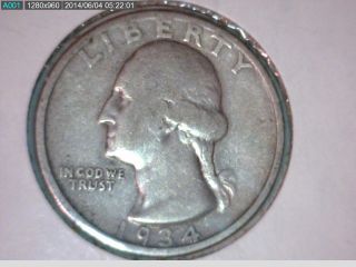 1934  Washington Quarter photo