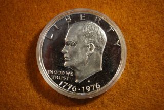 1976 - S Eisenhower Ike Silver Dollar - Proof photo