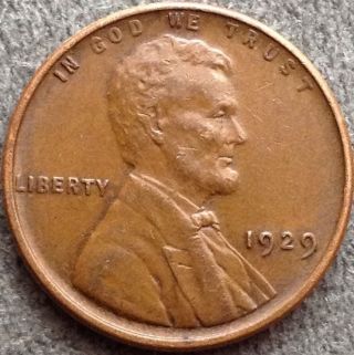 1929 P Lincoln Wheat Cent Penny.  C313 photo