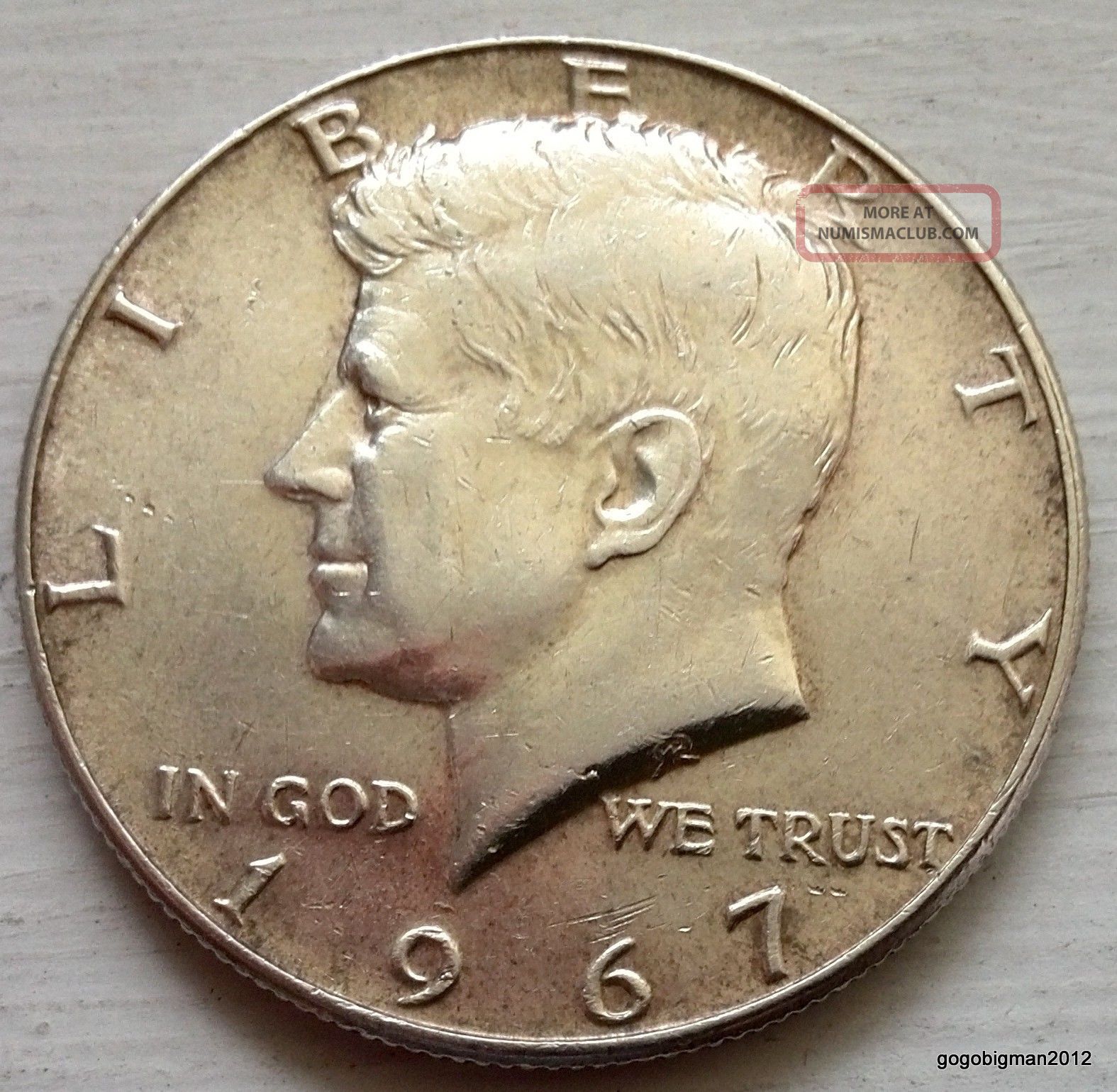 1967 Kennedy Half Dollar 50 Cents Usa 1967-kennedy-half-dollar-50-cents-usa