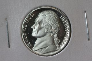 1997 - S 5c Jefferson Proof Nickel Gem Brilliant Uncirculated Proof Coin photo