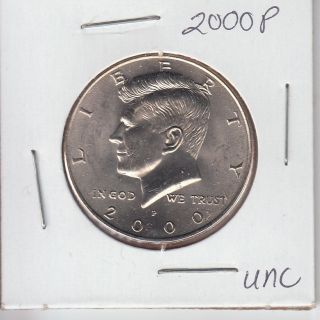 2000 - P Kennedy Half Dollar - Brilliant Uncirculated photo