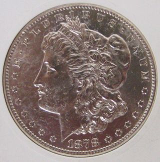 1878 - S Morgan Silver Dollar - Brilliant Uncirculated - Morgan Dollar photo