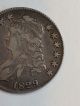 1829 Capped Bust Half Dollar,  Large Letters Half Dollars photo 3