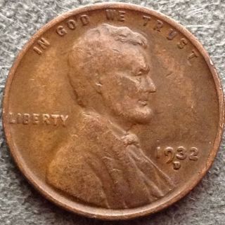 1932 - D Lincoln Wheat Cent Penny.  C362 photo