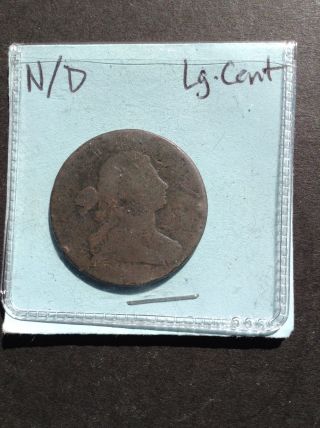 Large Cent No Date Us Ungraded,  Uncertified photo