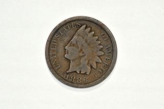 1886 Indian Head Penny Type 2 By Bellman Jewelers photo