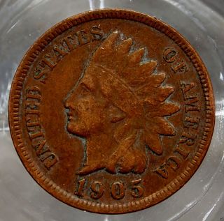 Fine+ 1905 - P Indian Head Cent. . . . . .  10282 photo