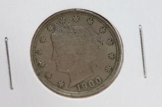 1900 5c Liberty Nickel - Choice Circulated Coin - Full Liberty - Cash Back - Shop 2207 photo
