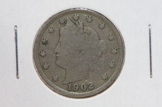 1902 5c Liberty Nickel - Circulated Coin - Partial Liberty - Cash Back - Shop 2211 photo