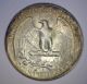 1944 S Washington Silver Quarter Gw 25c Choice Bu Brilliant Uncirculated Unc Quarters photo 1