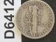 1940 - D Mercury Dime 90% Silver U.  S.  Coin D6412 Dimes photo 1