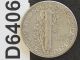 1937 - P Mercury Dime 90% Silver U.  S.  Coin D6406 Dimes photo 1