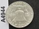 1957 - D Franklin Half Dollar Silver U.  S.  Coin A4944 Half Dollars photo 1