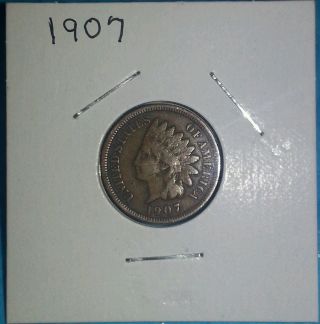 1907 Indian Head Penney 