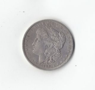 1889 O Morgan Silver Dollar X.  F. photo