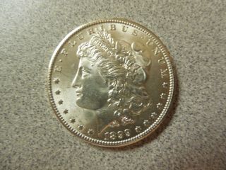 1899 - O Silver Dollar Gem Bu Fantastic Looking Coin photo