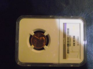 1955s Cent Ngc Ms 66 Rd photo