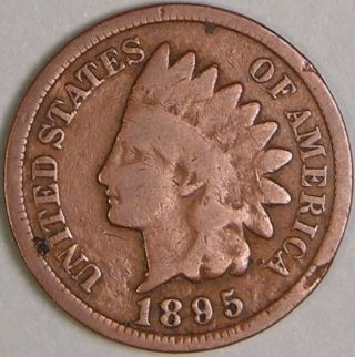 1895 Indian Head Cent,  Jc 465 photo