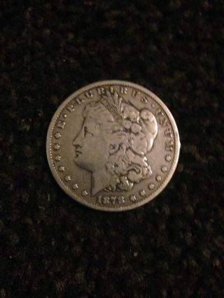 1878 - S Morgan Silver Dollar Key Date 9,  774,  000 Minted photo