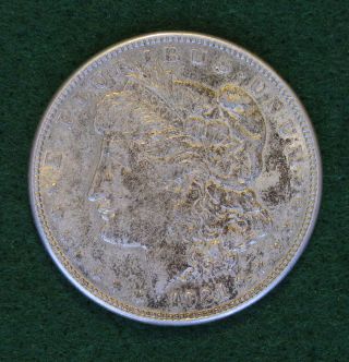 1921 - S Xf Morgan Silver Dollar ; Toned; photo