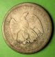 U.  S.  Twenty Cent Piece Dated 1875 - S In. Coins: US photo 1