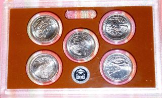2012 S America The National Park Uncirculated Low Mintage Quarters photo