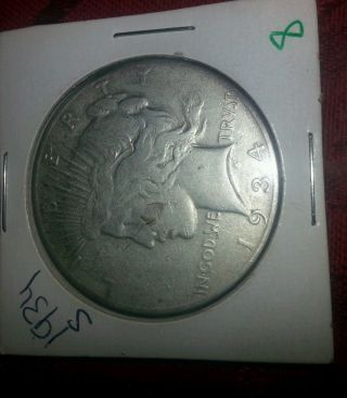 1934 S Peace Dollar photo