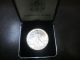 1990 1 Oz.  999 Fine Silver Liberty Walking American Silver Eagle Dollar Coin Unc Commemorative photo 1