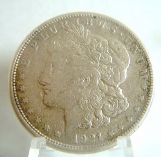 1921 - S Morgan Silver Dollar photo