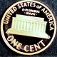 1997 S Lincoln Memorial Proof Penny Small Cents photo 1