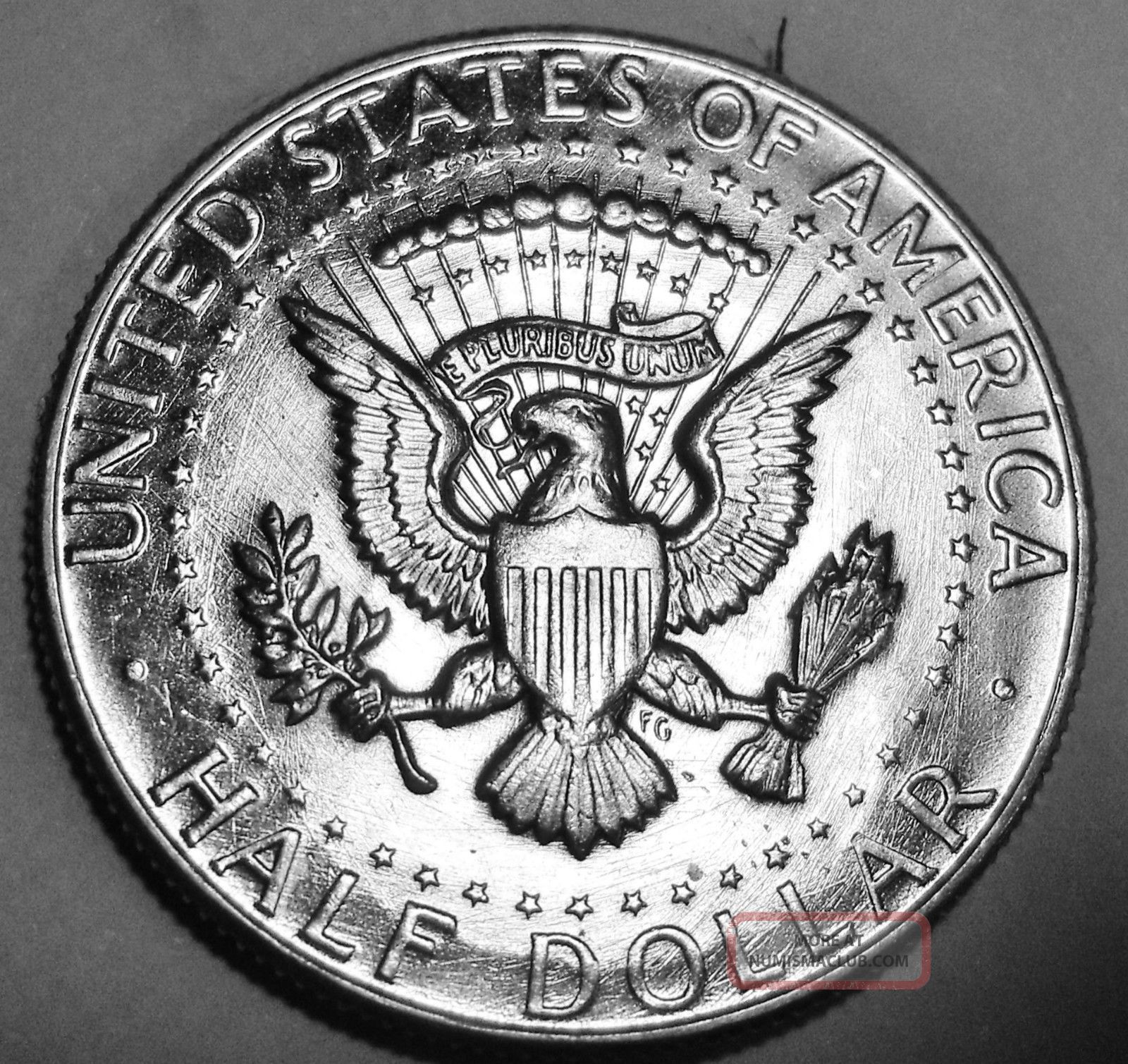 1966 Us Kennedy Half Dollar 50 Silver Business Circulated Philadelphia