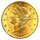 1897 - S $20 Pcgs Ms63 Gold Coin - Liberty Double Eagle Gold (Pre-1933) photo 2