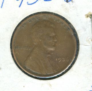 1936 Double Die Cent photo
