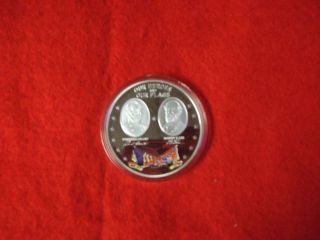 Heroes And Flags Of The Civil War Commemorative Color Coin photo